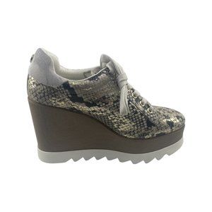 Steve Madden Platform Sneaker "Gold Snake" SIZE 8